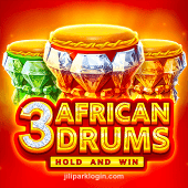 jilipark 3 African Drums Slot Game