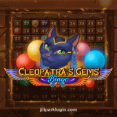 jilipark Cleopatra's Gems Bingo Game Image